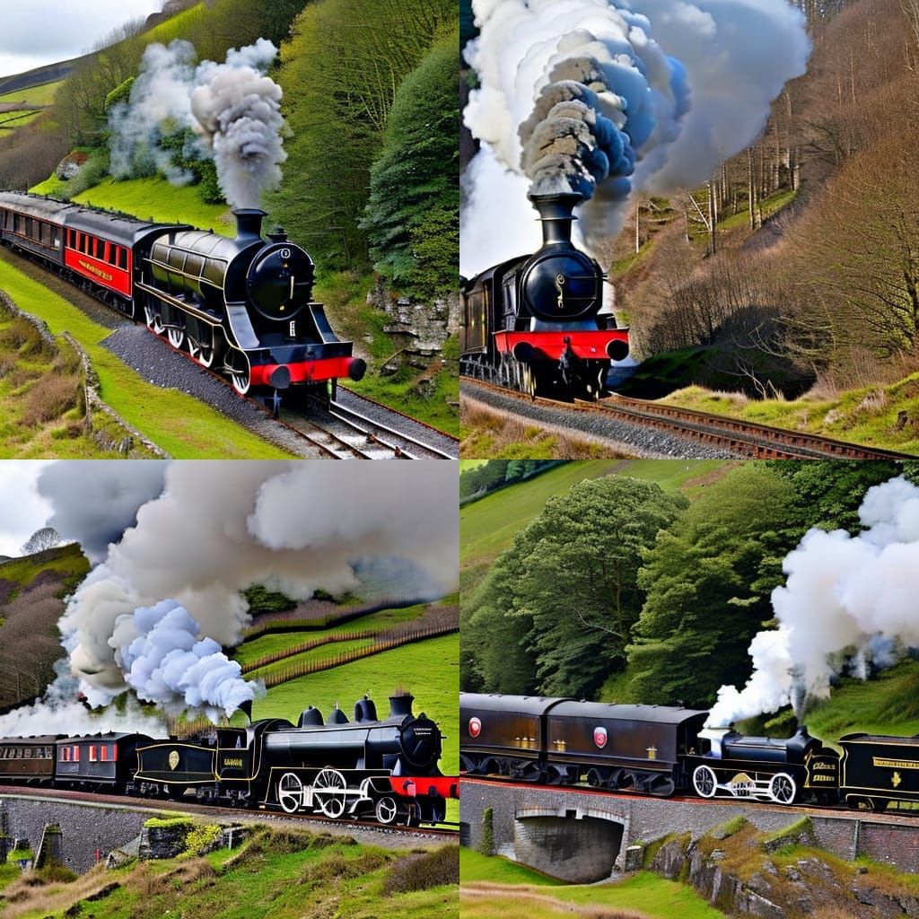 First Steam Train Journey, 1804