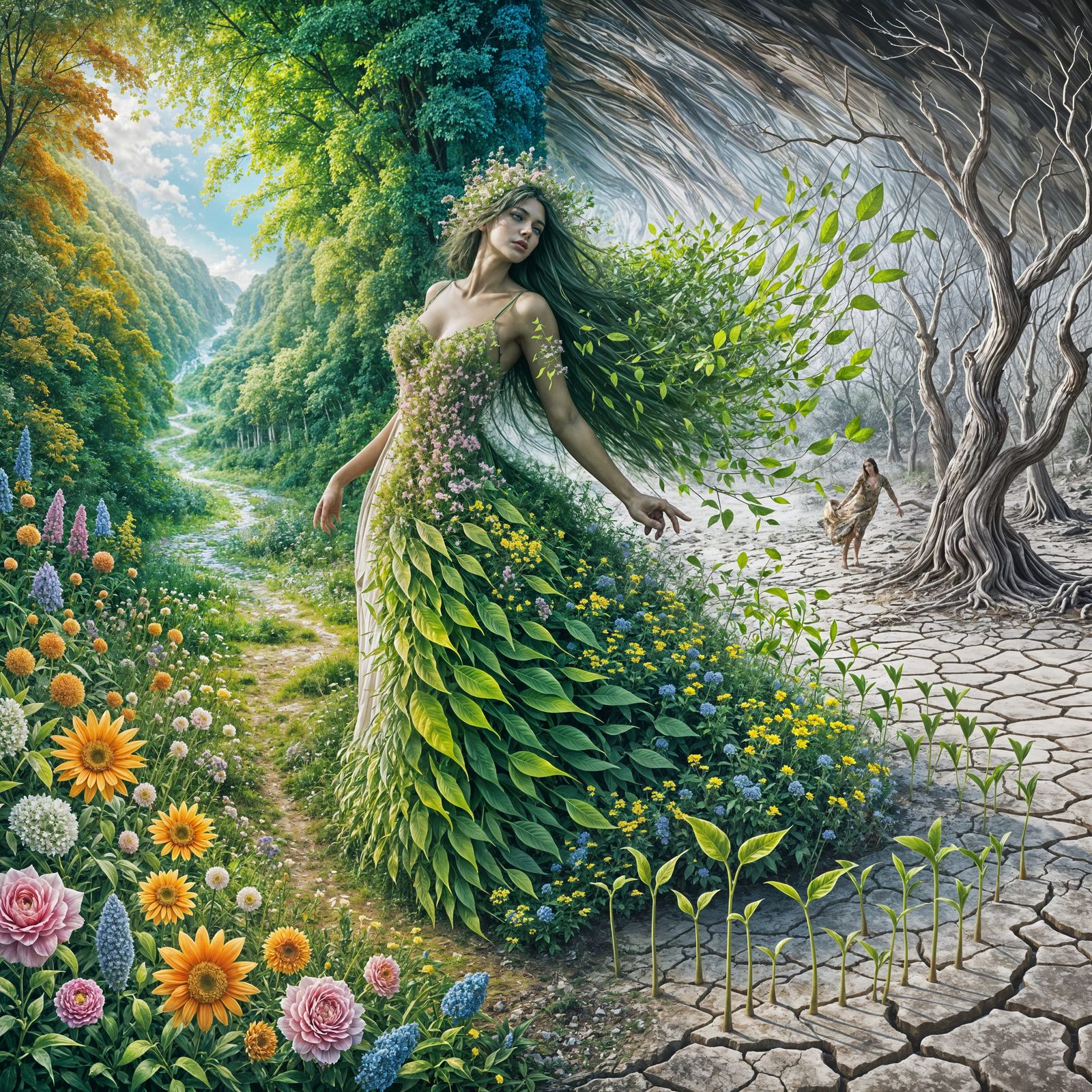 Earth Spirit: From Life to Wasteland