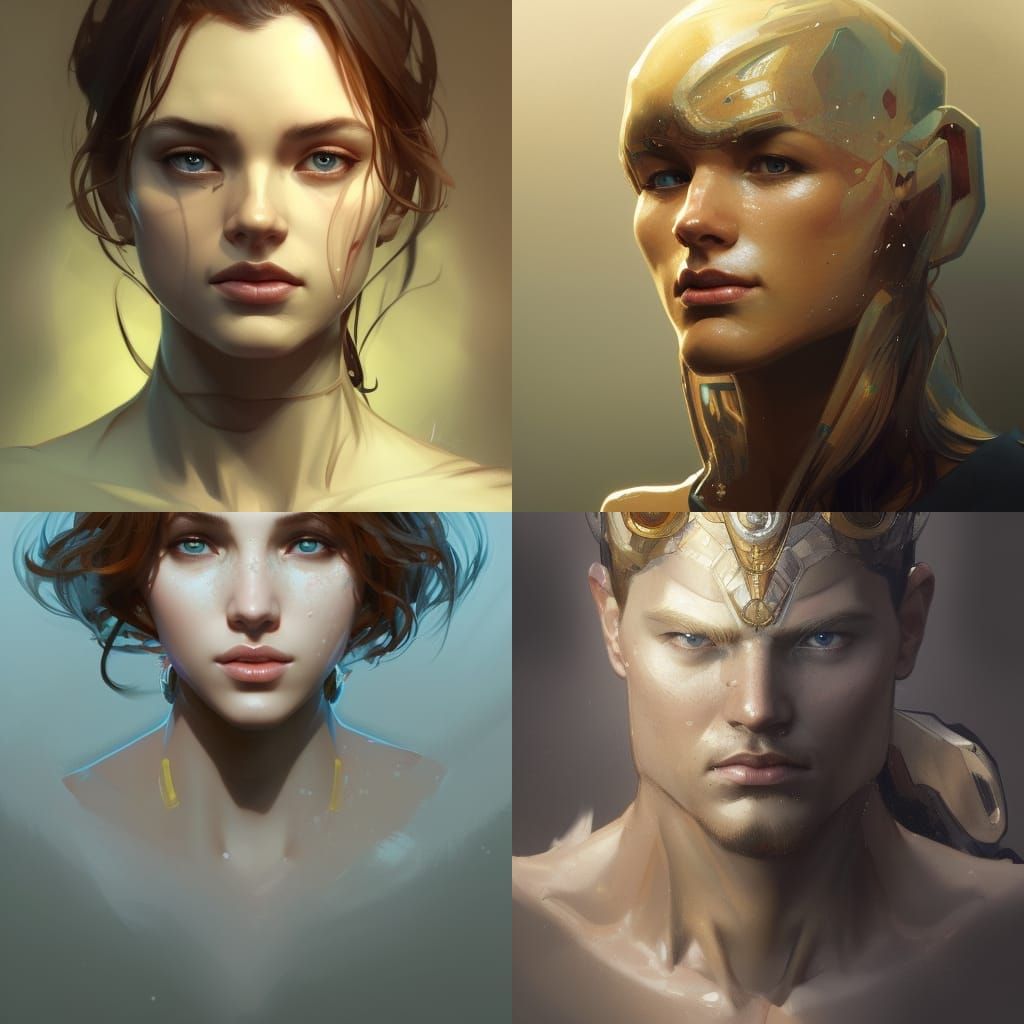 Hyperdetailed Portrait of Leo in Artstation Style