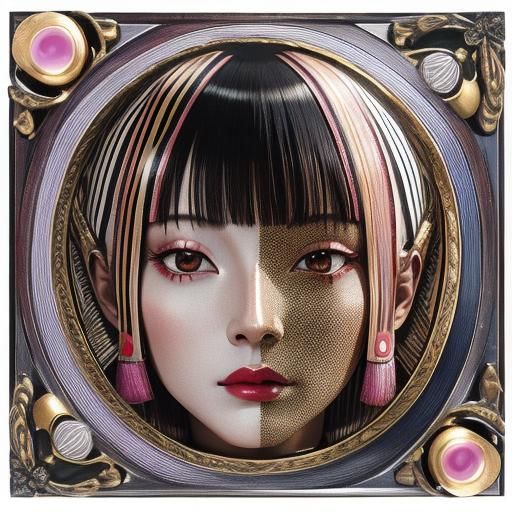 Photorealistic 3D Japanese Netsuke Sculpture