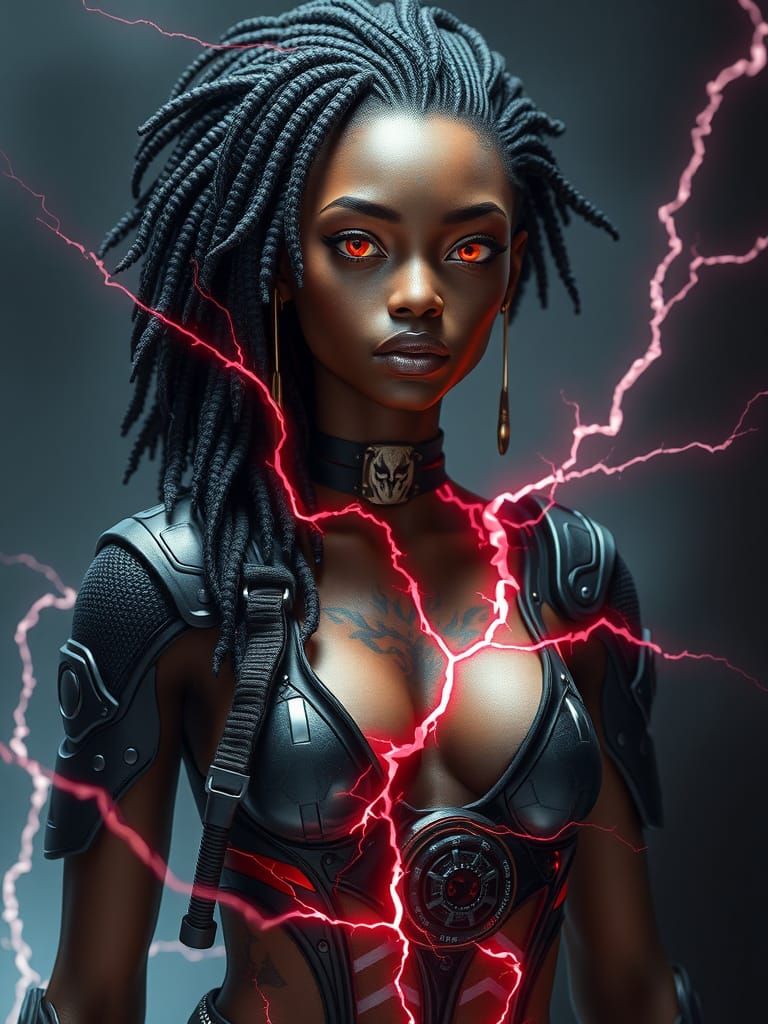 Ethereal Psyker in Futuristic Attire