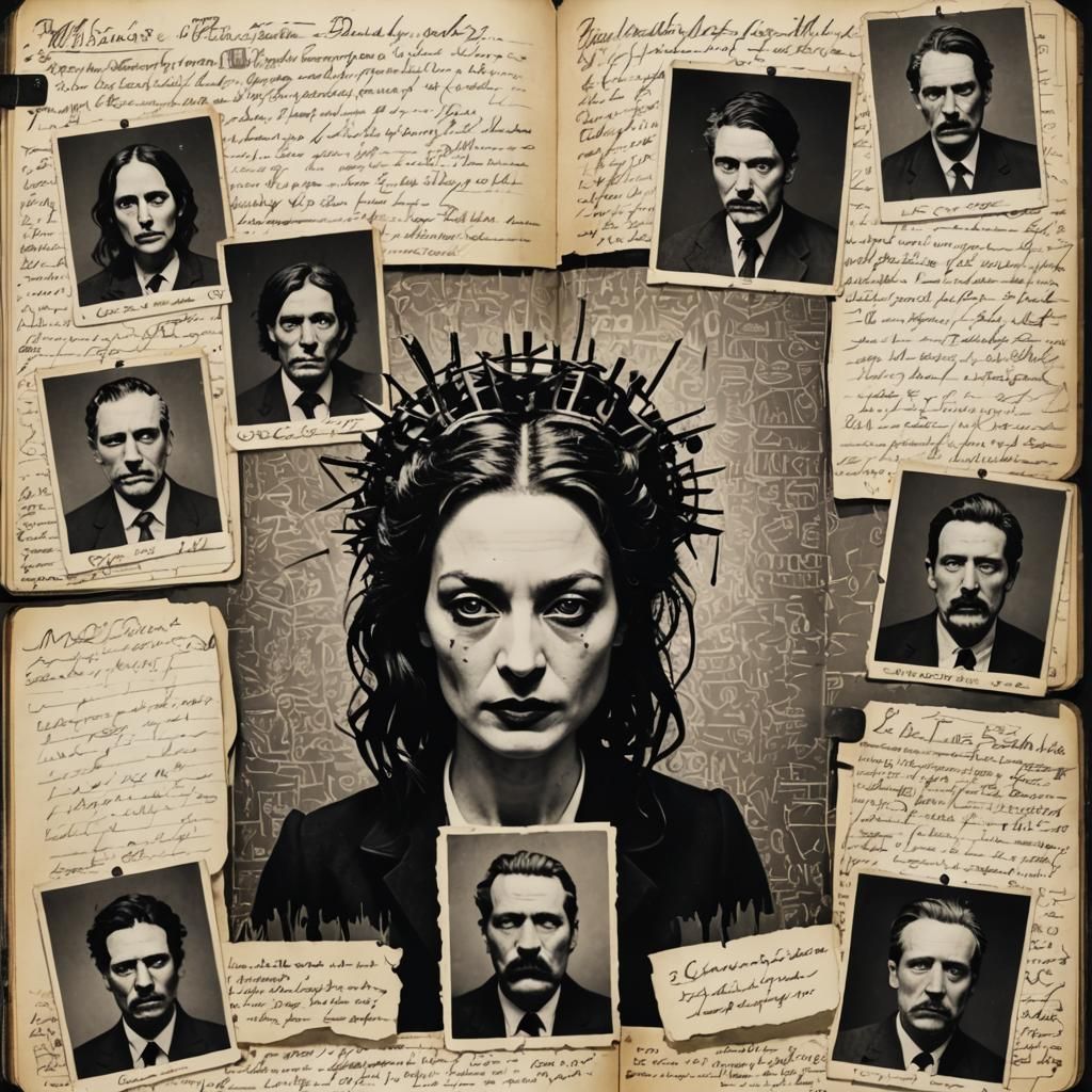 Eerie Pop-Up Book: Maniacal Criminal Case File