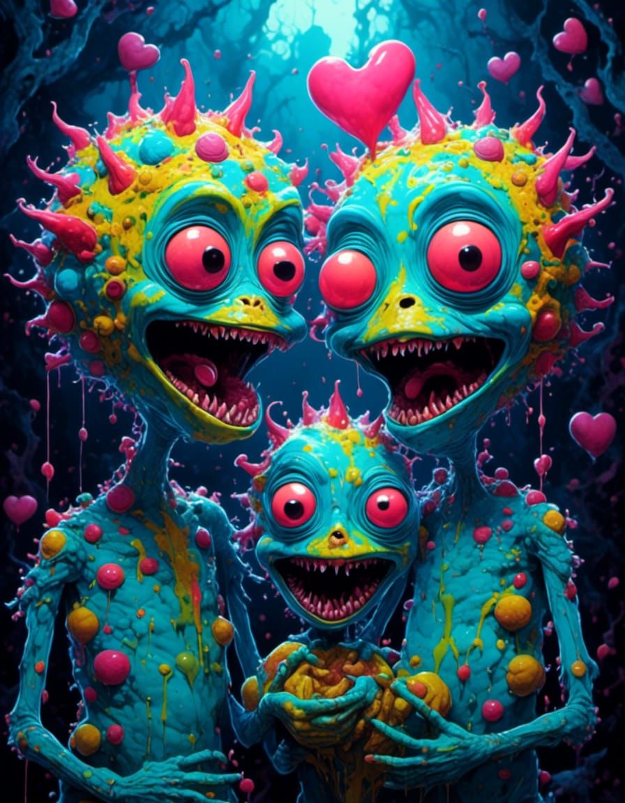 Psychedelic Valentine: Gothic Monsters in Pop Surrealism