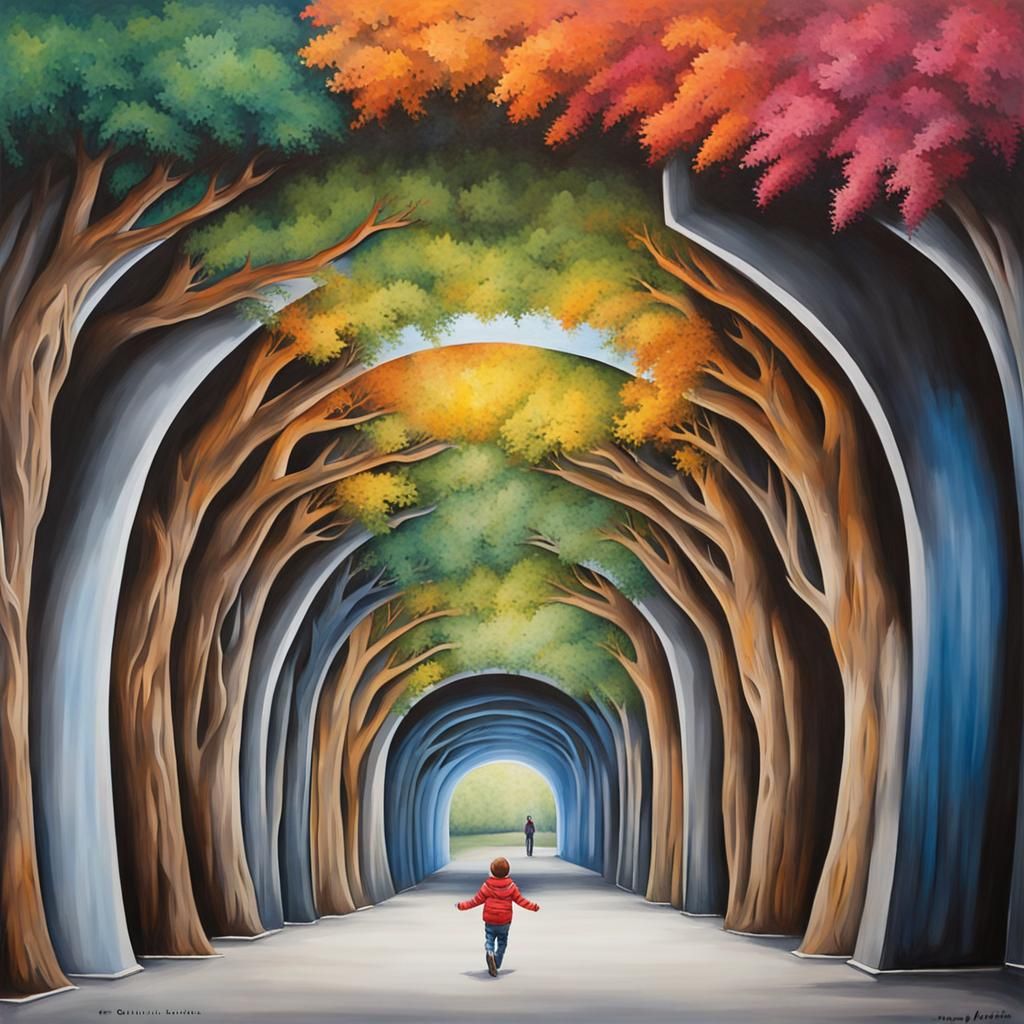 Surreal 3D Street Art with Optical Illusions