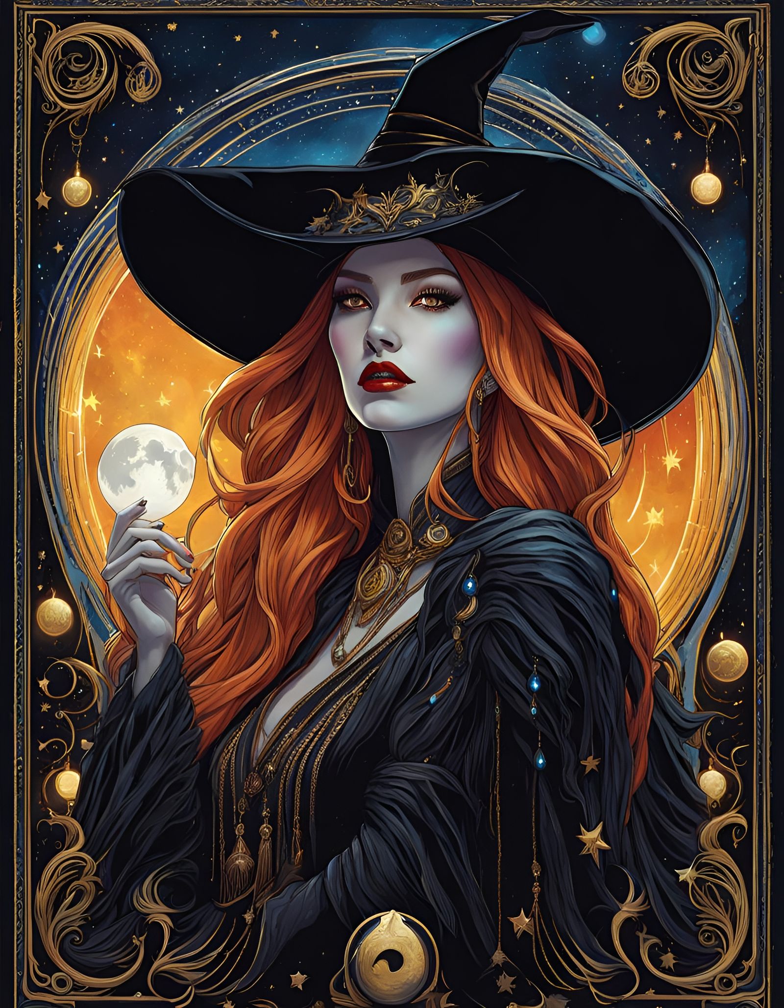 Tarot Card: The Witch