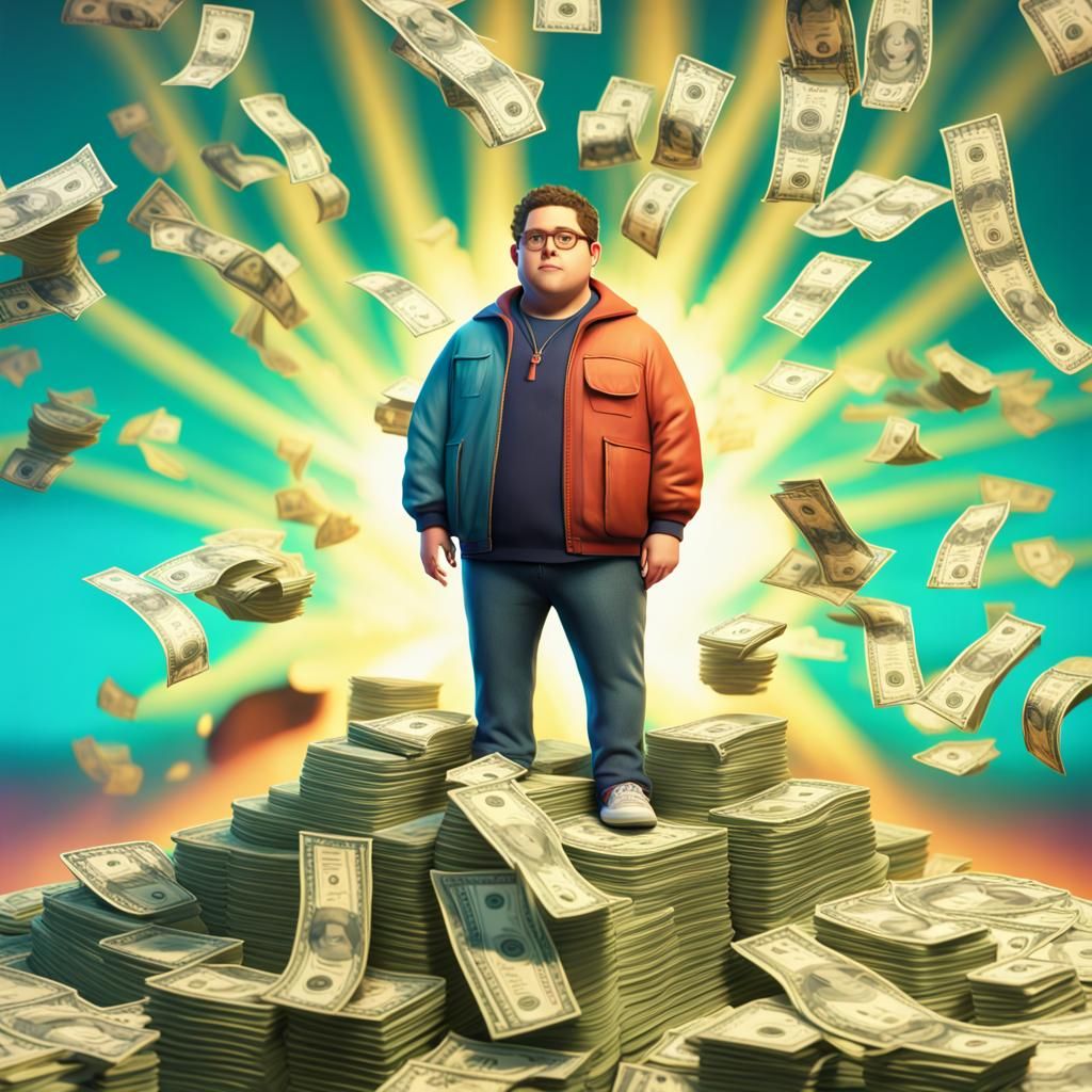 Jonah Hill on Money Stacks: Pixar-Style 3D Art