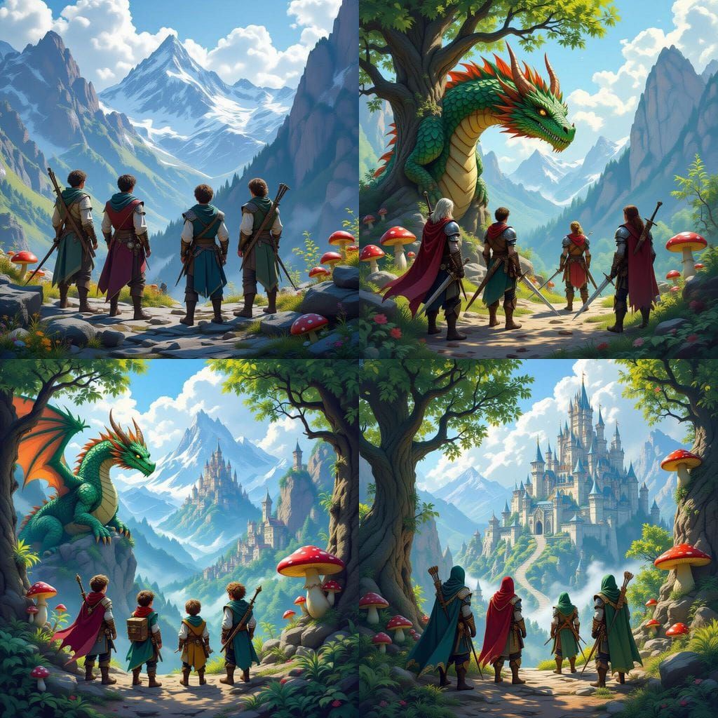 Epic Fantasy Quest: Squires Train to Save Eleftheria