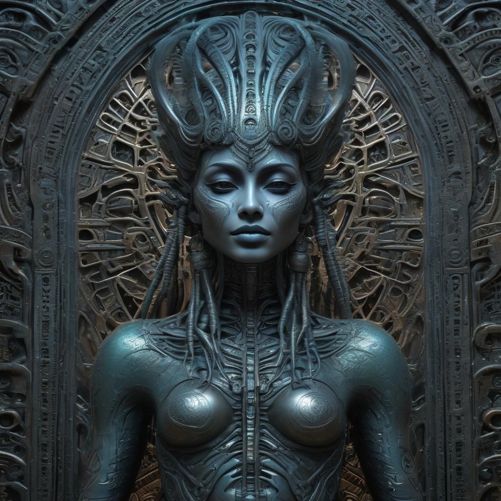 Shape of Azam in Mystical Realm: Digital Art