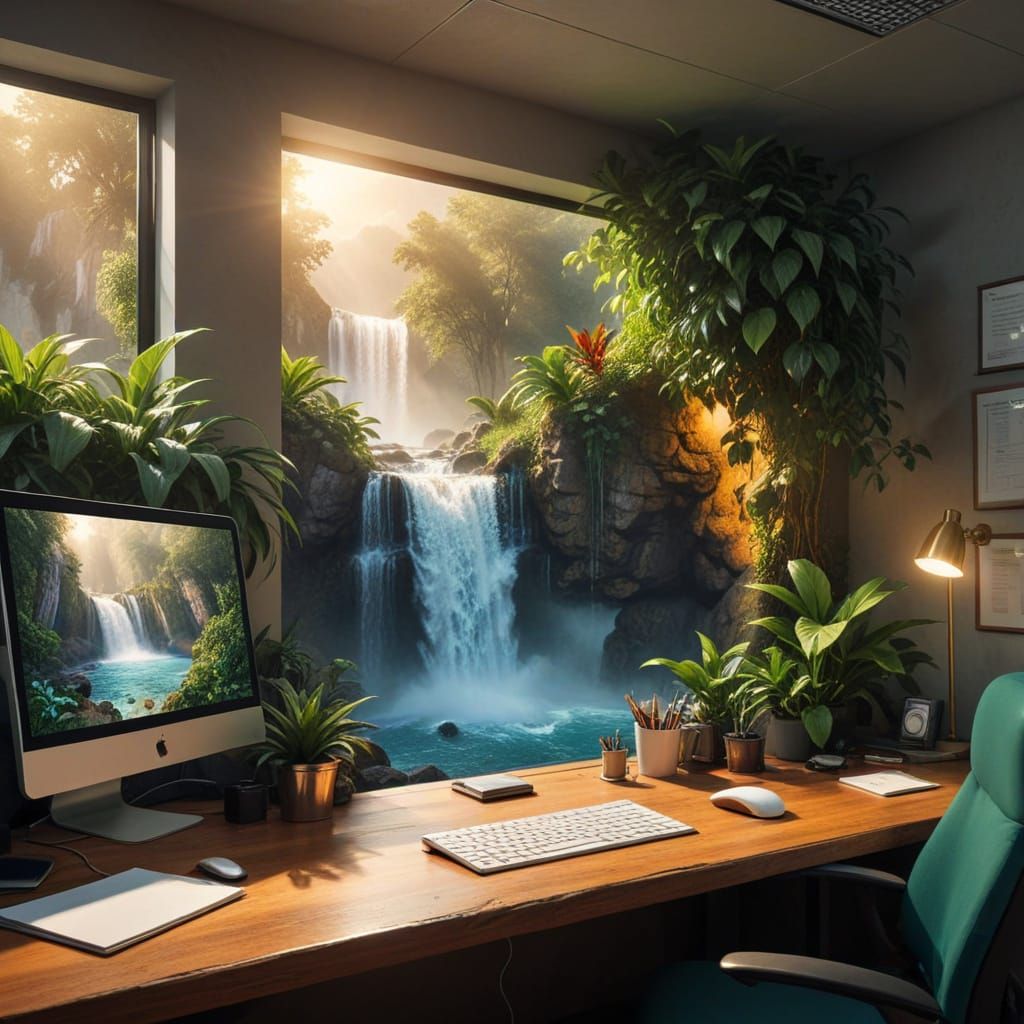 Modern Open Plan Dream Office Space