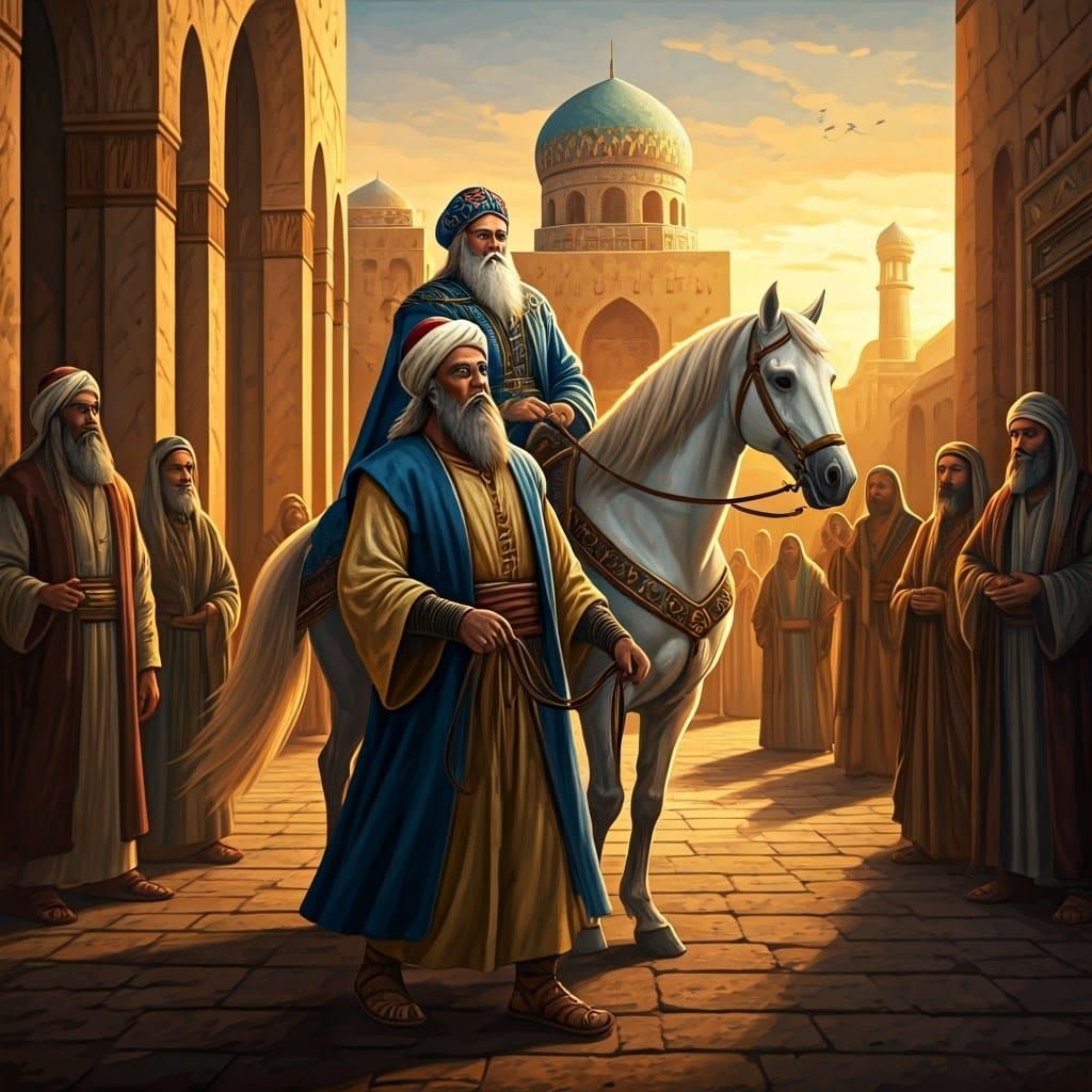 Ancient Persian Minister Meets Royal Jew in Dramatic Biblica...