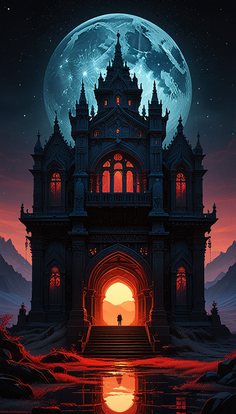 A Dark and Sinister Shadow Creature Lurks Beside Your Bed