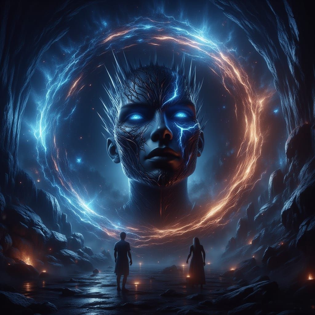 Cosmic Universe with Omnious Aesthetic