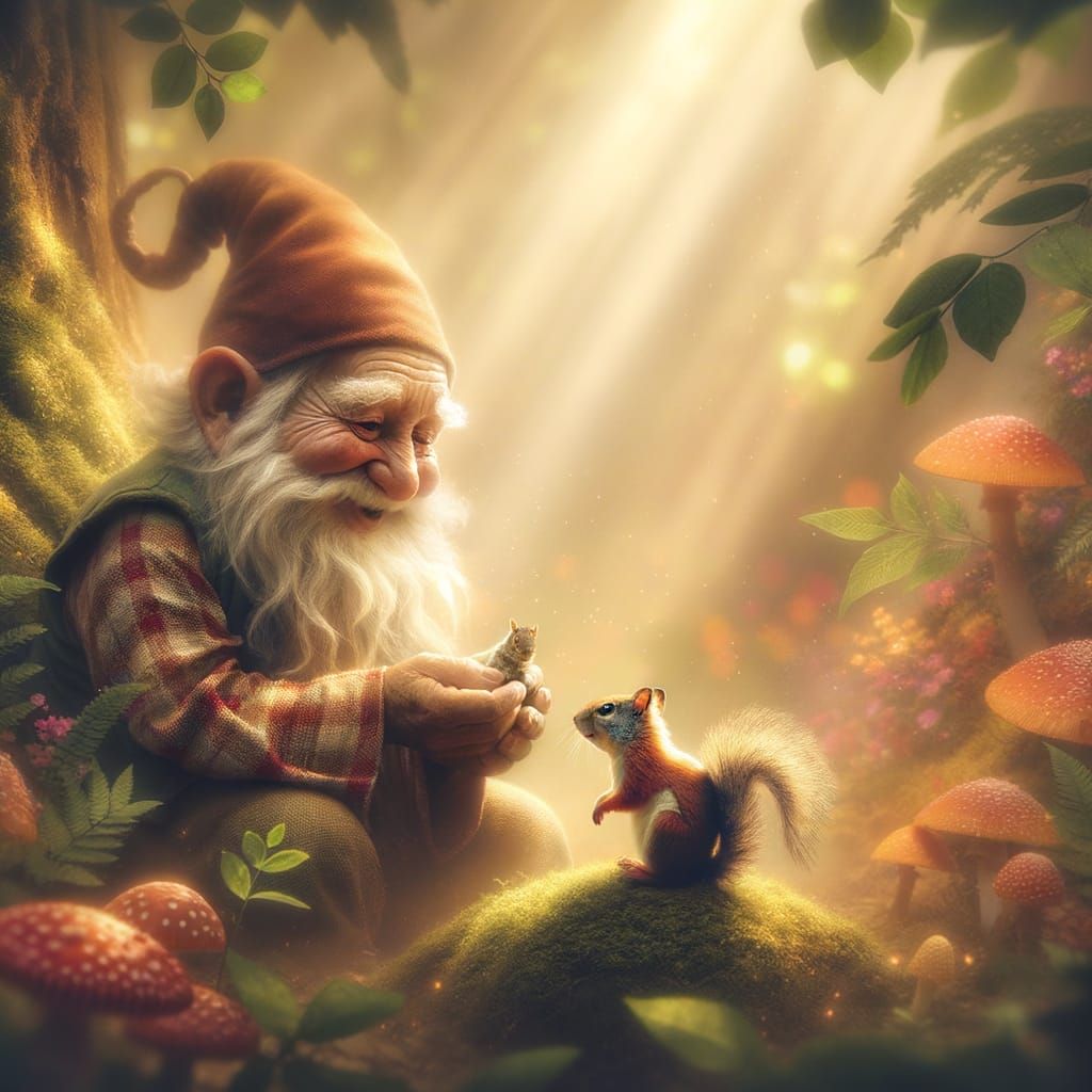 Gnomes ( here the little outlier is back )