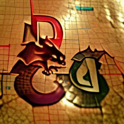 Dungeons and Dragons Game Illustration