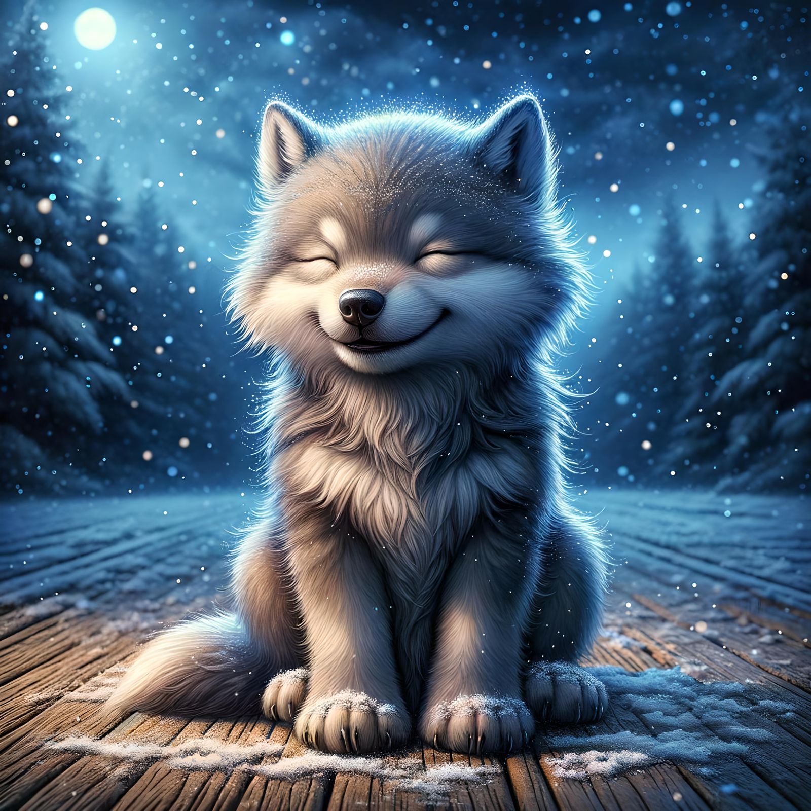 Winter Pup