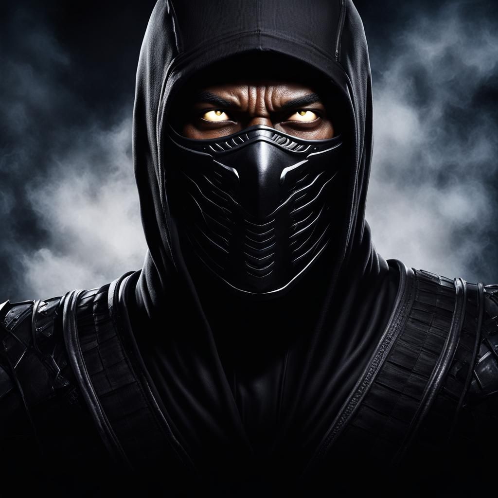 Hiroyuki Sanada as Noob Saibot in Ninja Garb