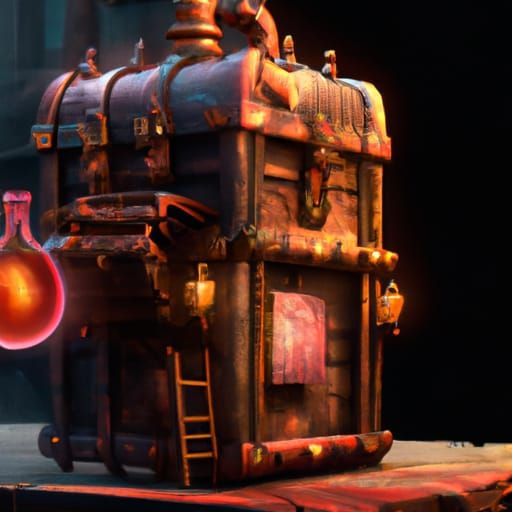 Fantastical Magical Item Concept Art