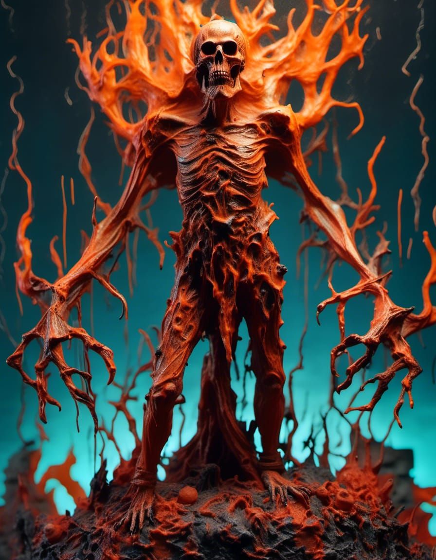<lora:Thriller Fantasy:1.0>
Terrifier of havoc, grotesque so...