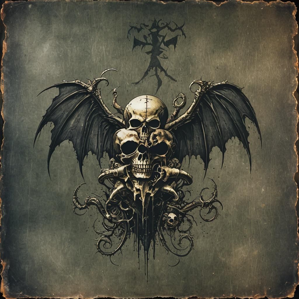 Cinematic Album Cover with Film Grain and Dramatic Lighting