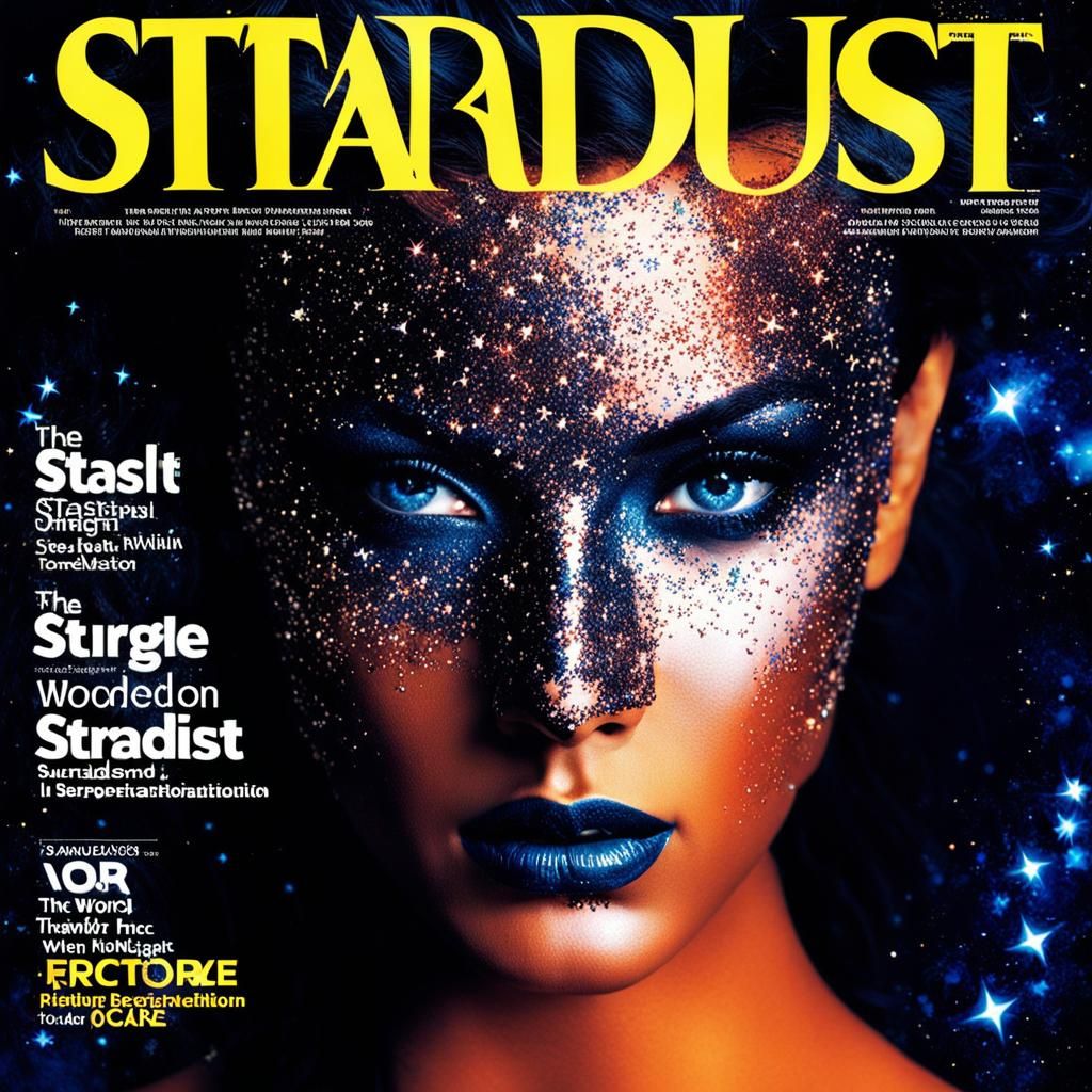 Fiery Face Film Magazine Cover Design