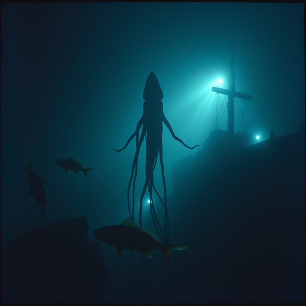 Ethereal Deep Sea Odyssey in Cinematic Realism