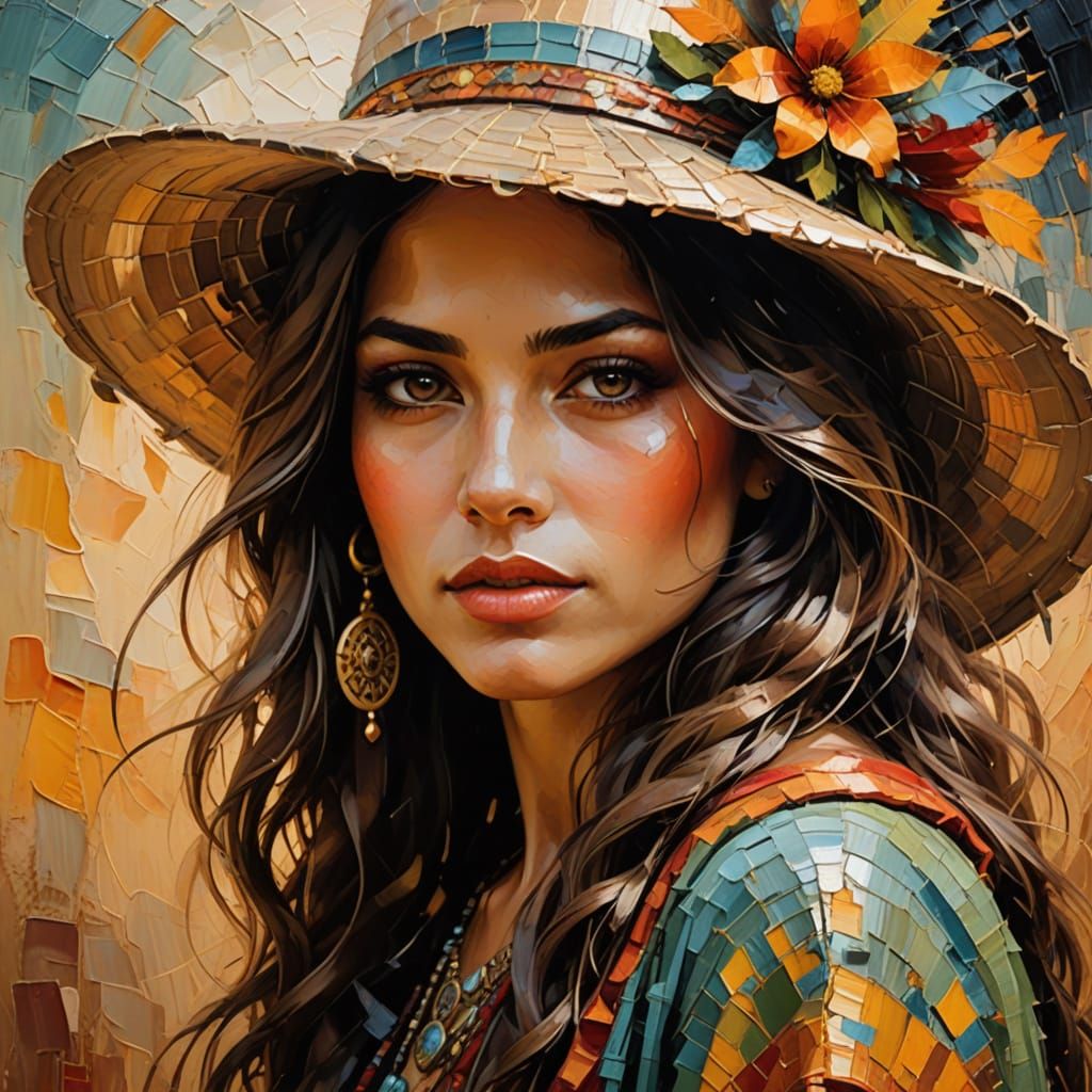 Gypsy Warrior in Golden Hour