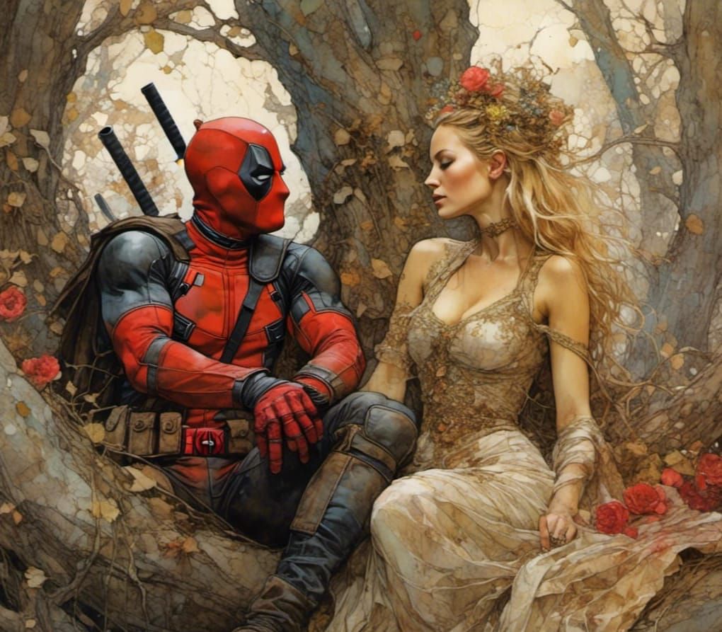 Deadpool PhotoBomb - he’s in every universe!