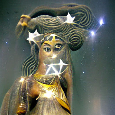Ethereal Star Goddess of the Cosmos