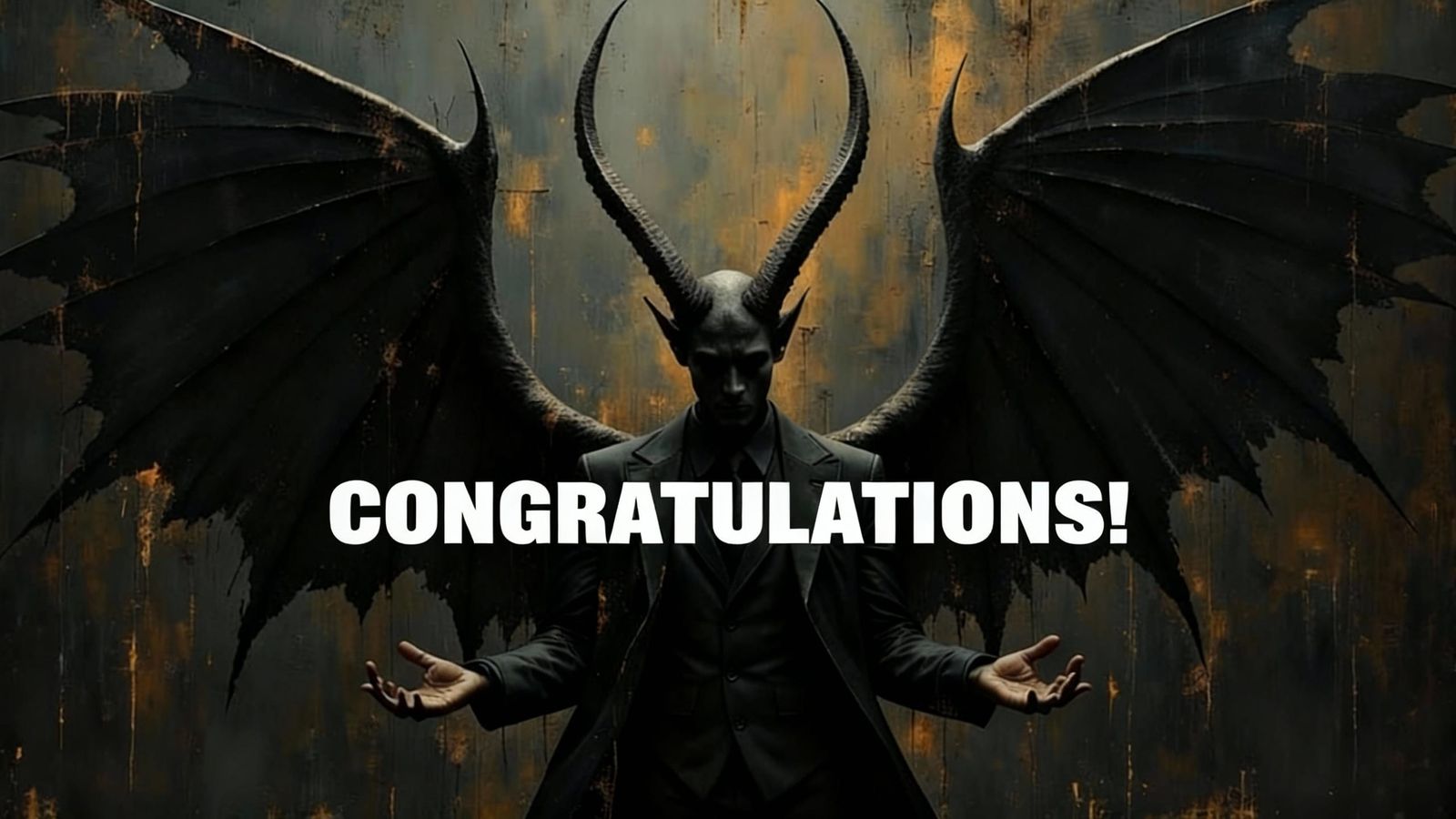 Bold Text Announcement