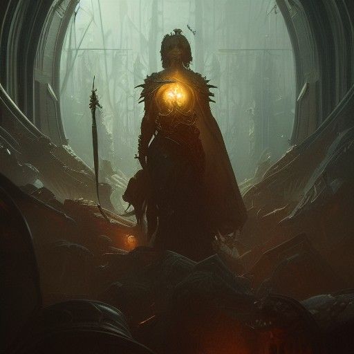 Elden Lord: Dark Fantasy Concept Art