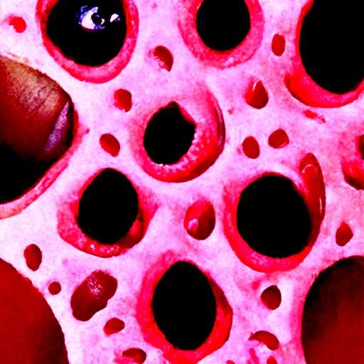 Trypophobia Inducing Pattern of Closely Packed Holes