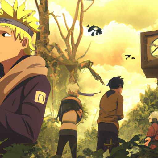 Hidan Halloween: Studio Ghibli Anime Key Visual