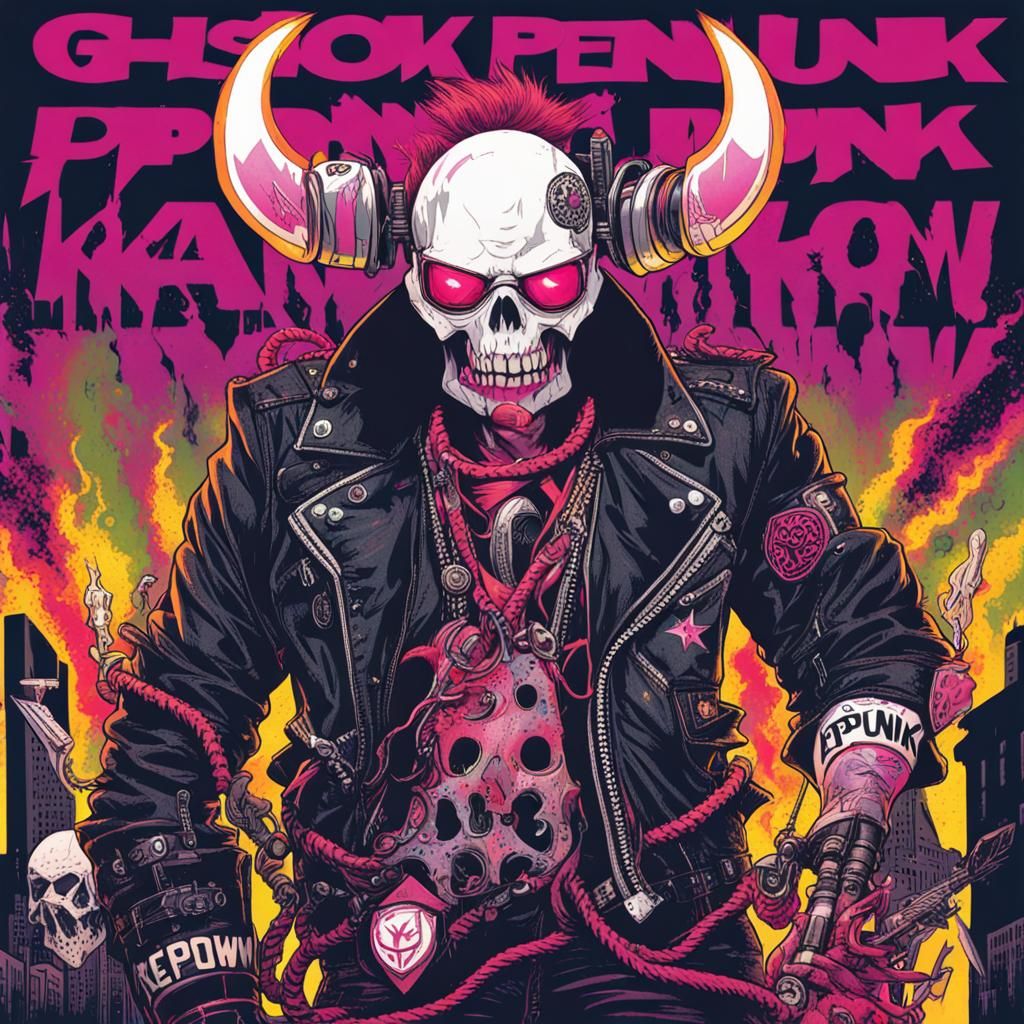 GhostPunk DemonPunk: A KAPOW!Punk Explosion