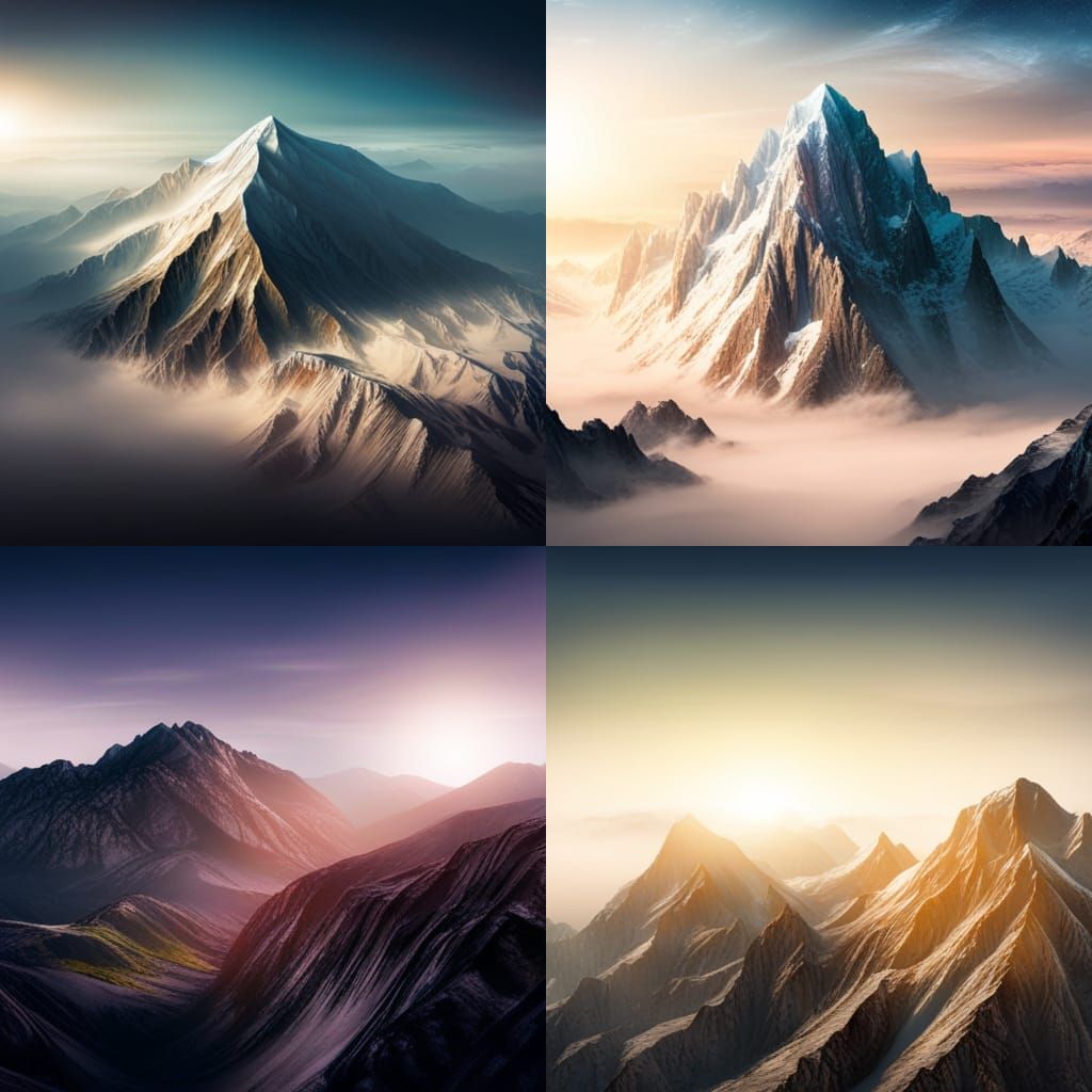 Epic Mountain Range View from Eagle's Point