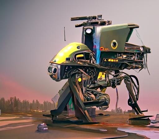 Military Robot Geared Up for War