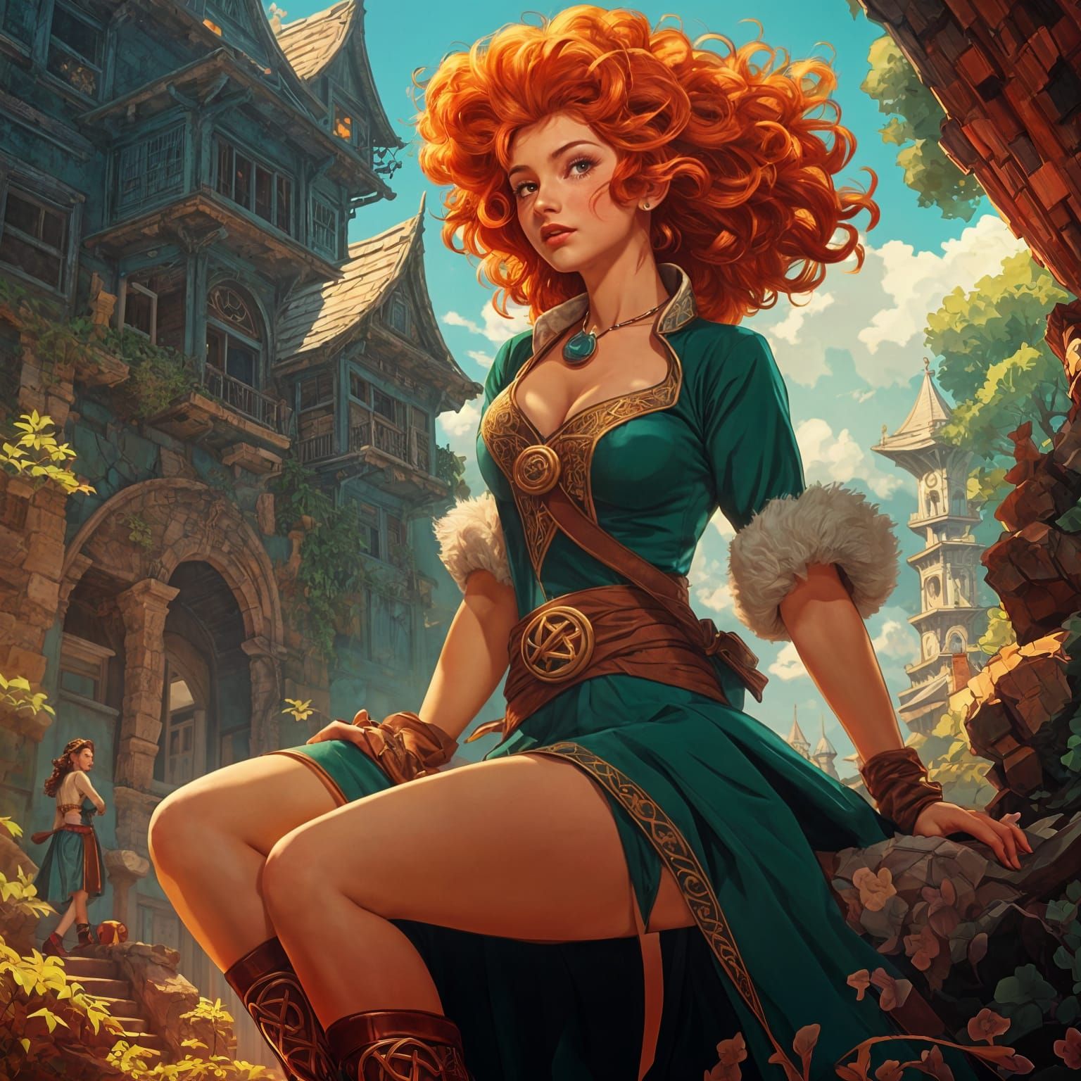 Fairy Tales: Merida (Pinup)