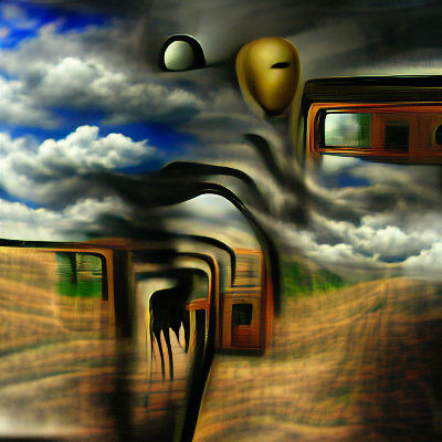 Abstract AI Interpretation of Thought