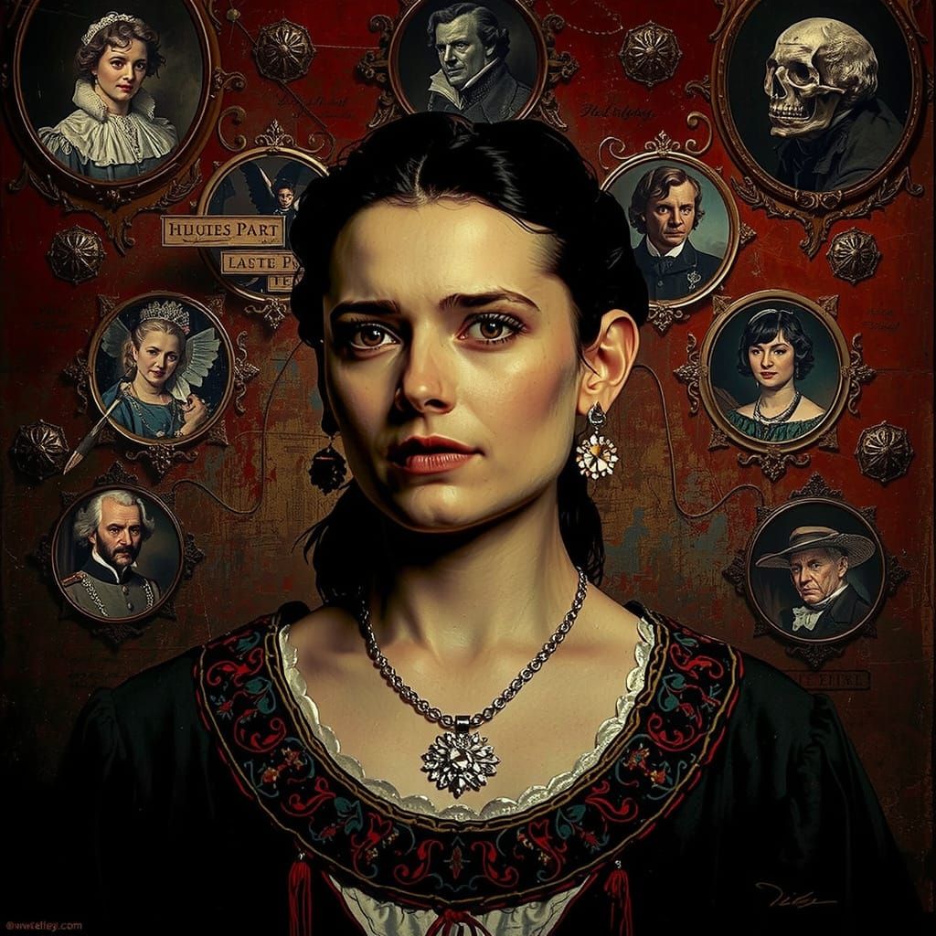 Etched Sketch by an Artist