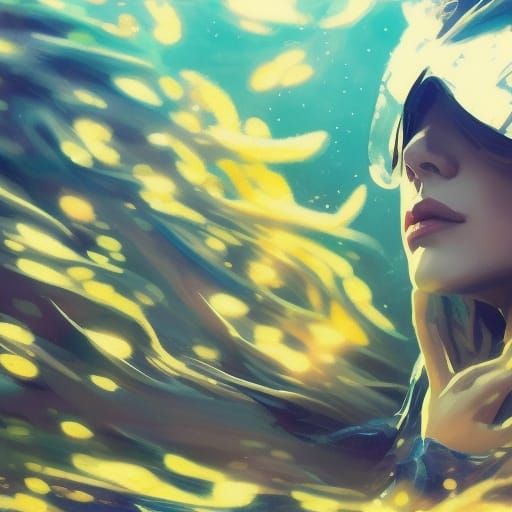 Hyperdetailed Portrait in Dynamic Lighting