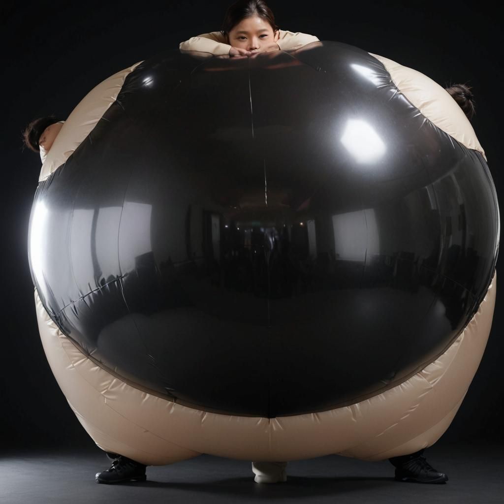 Surreal Orb Body Inflation with Balloon Belly