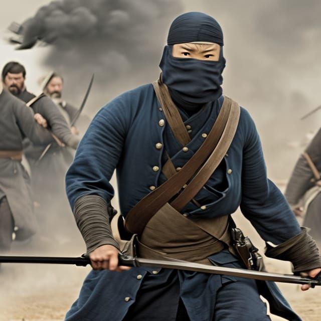 Ninjas Assassinate Jefferson Davis: Civil War Epic