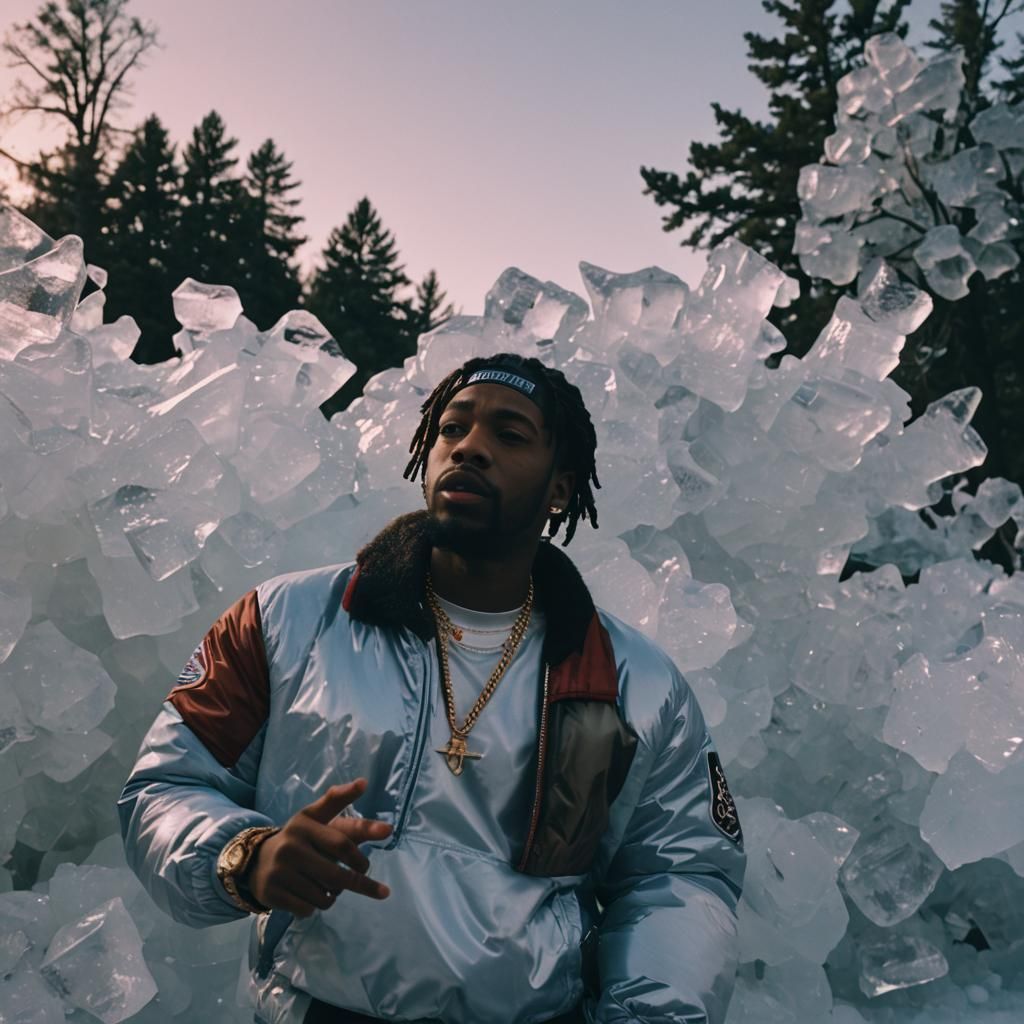 Ice Spice Cinematic Portrait: American Rapper