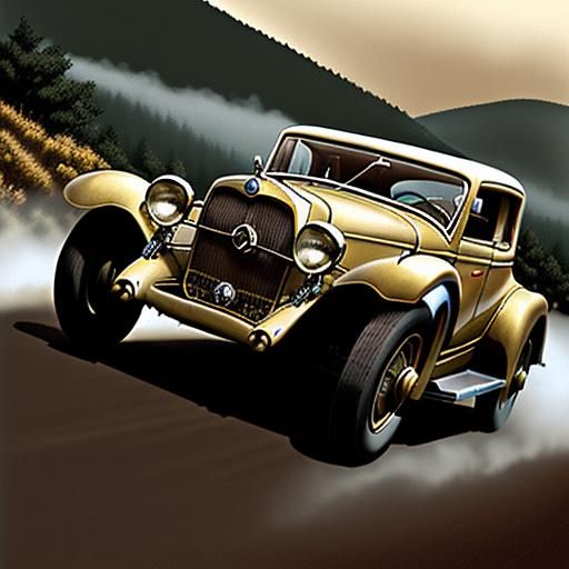 1931 Renault monaquatre rally car