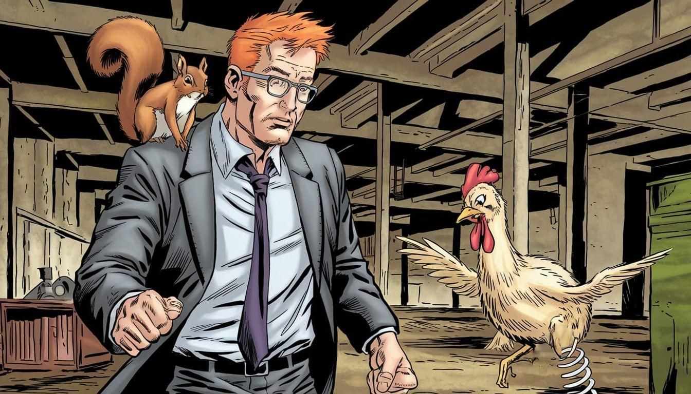 Eric Fruit and Fletcher encounter a spring-loaded boogie chi...