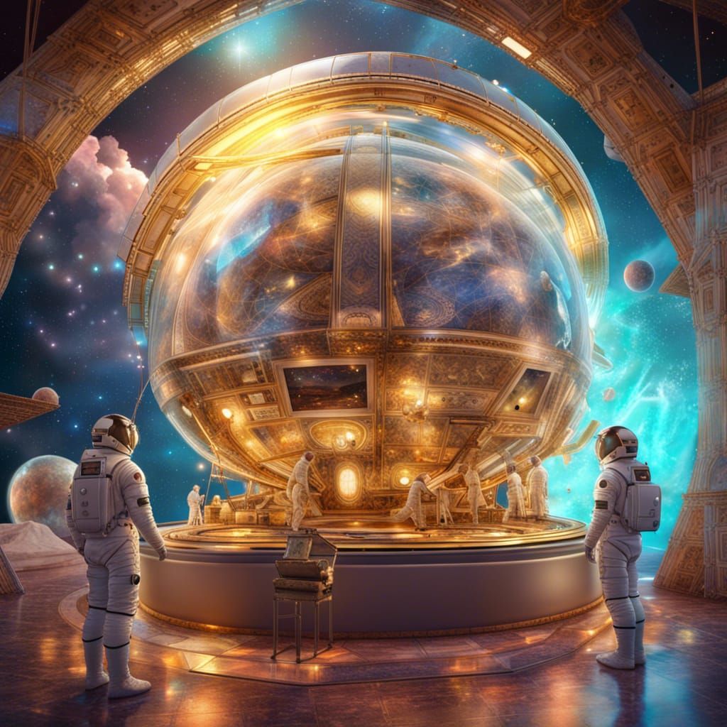 Museum on Venus with Astral Light