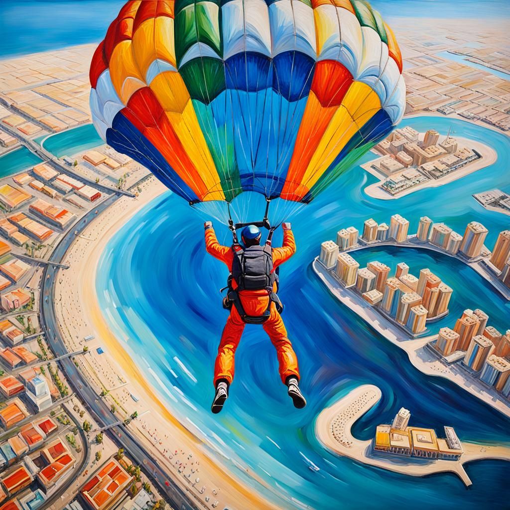 High in the Dubai Sky