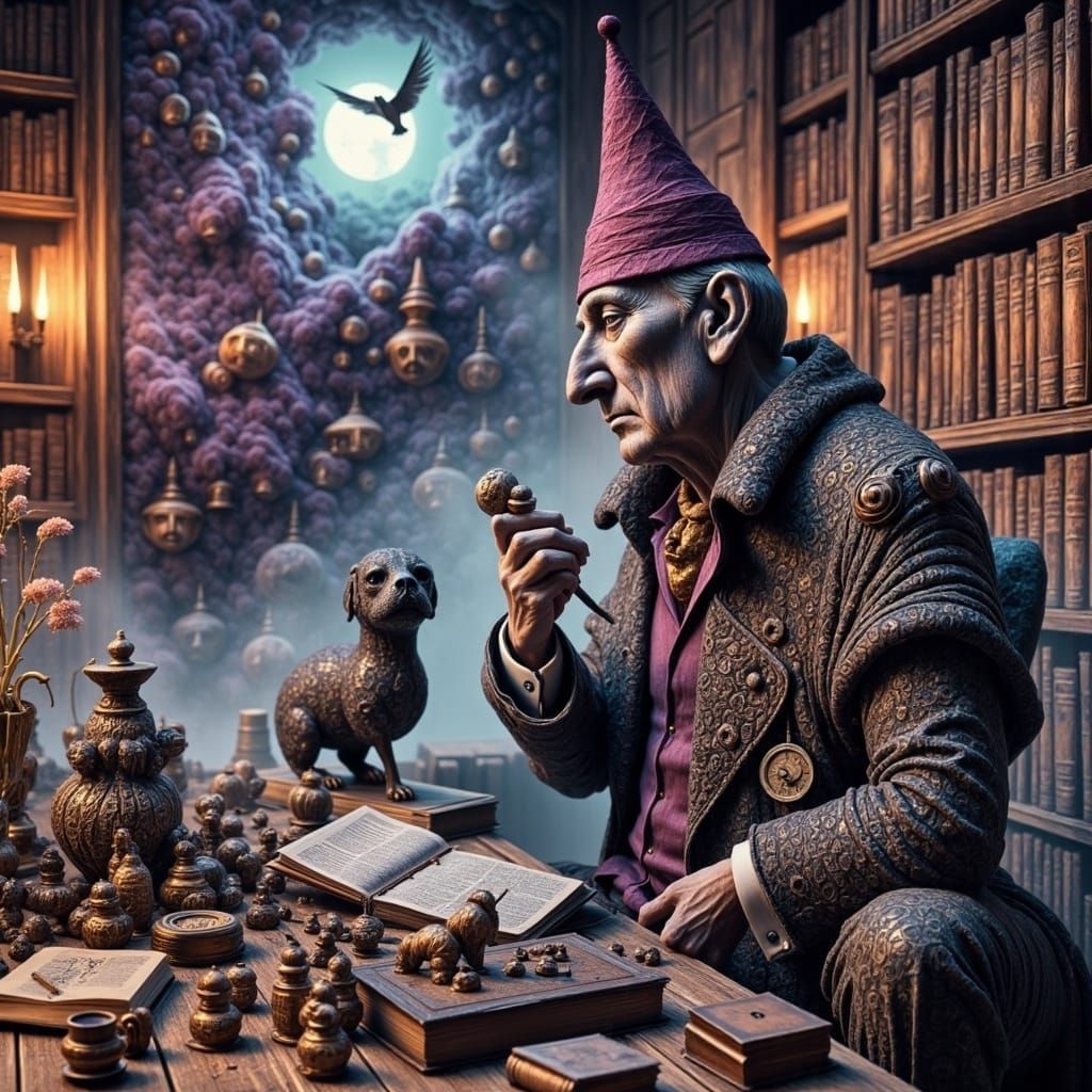 A Whimsical Study in Abstract Reality