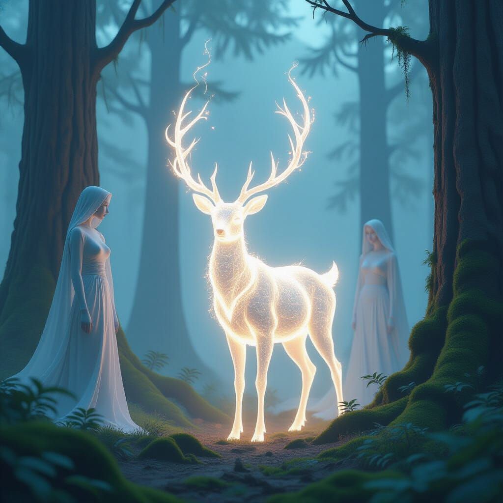 Mystical deer