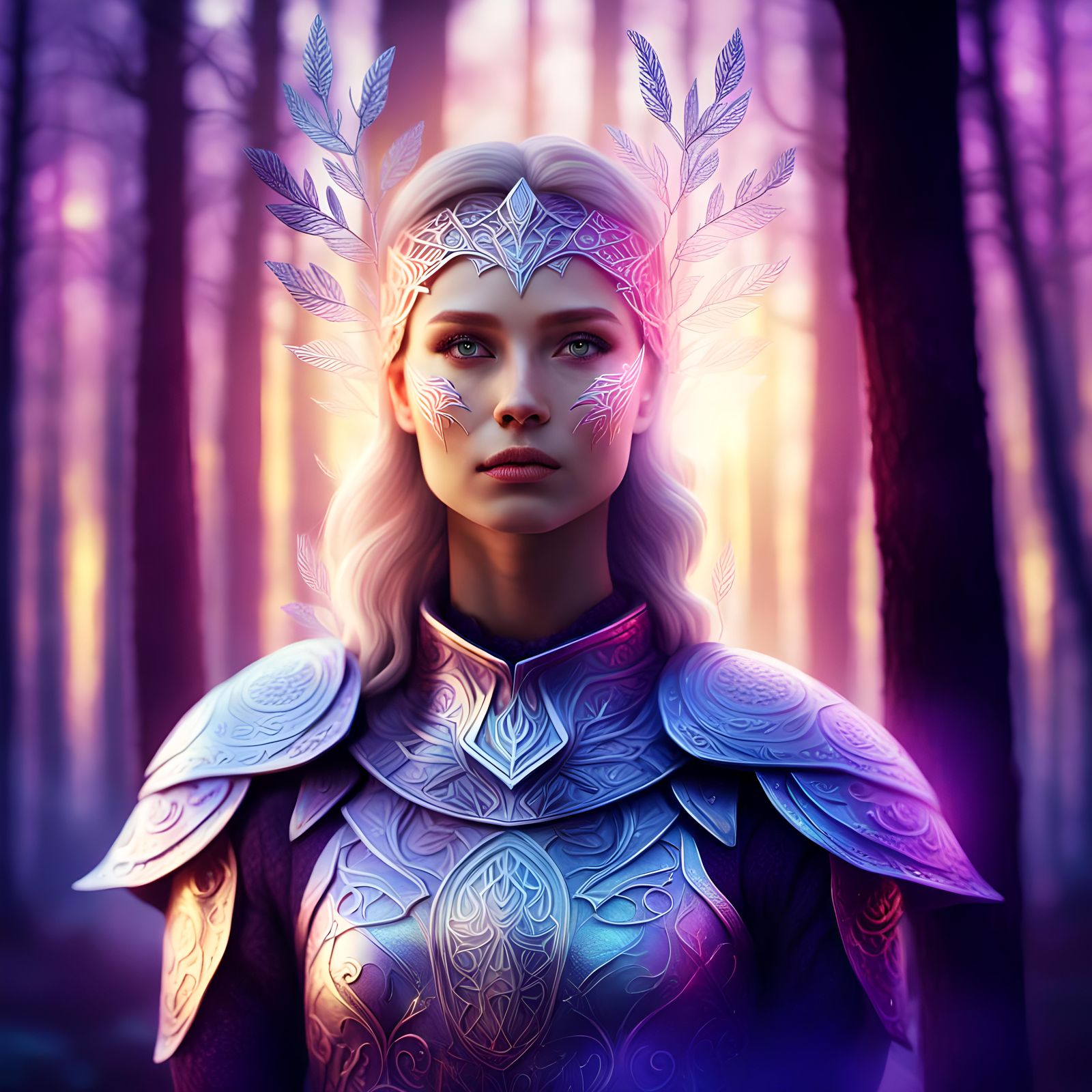Radiant Nordic Woman: Fantasy Concept Art