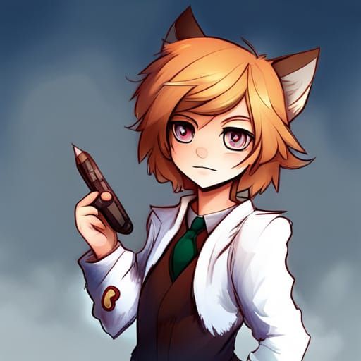 DeviantArt-Style Furry Character Adoptable Design